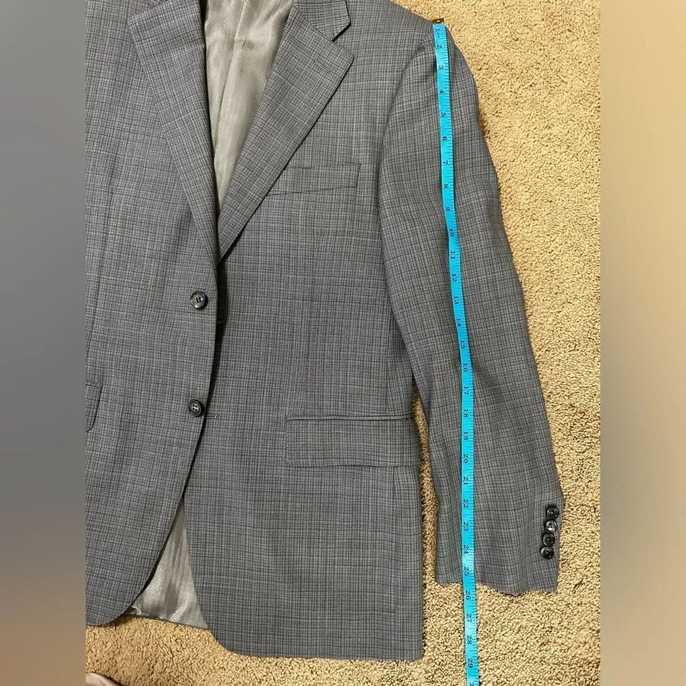 Canali Exclusive Gray Sport Coat Super 150